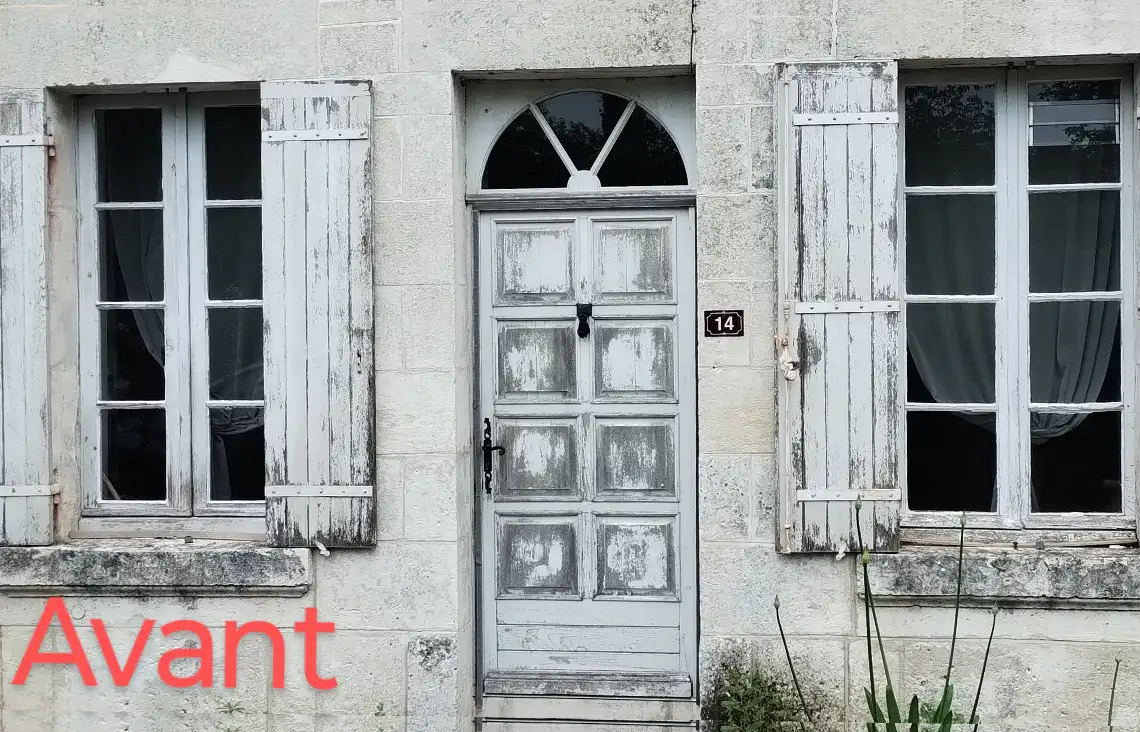 Peinture Chalais ravalement façade Barbezieux tapisserie Angoulême.